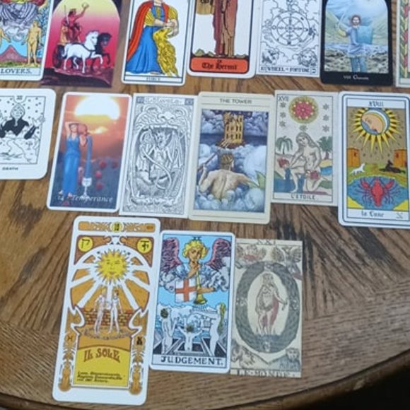 🌟3for50$🌟Eclectic Tarot [Major Arcana] + Silk bag -RARE- - Picture 2 of 2